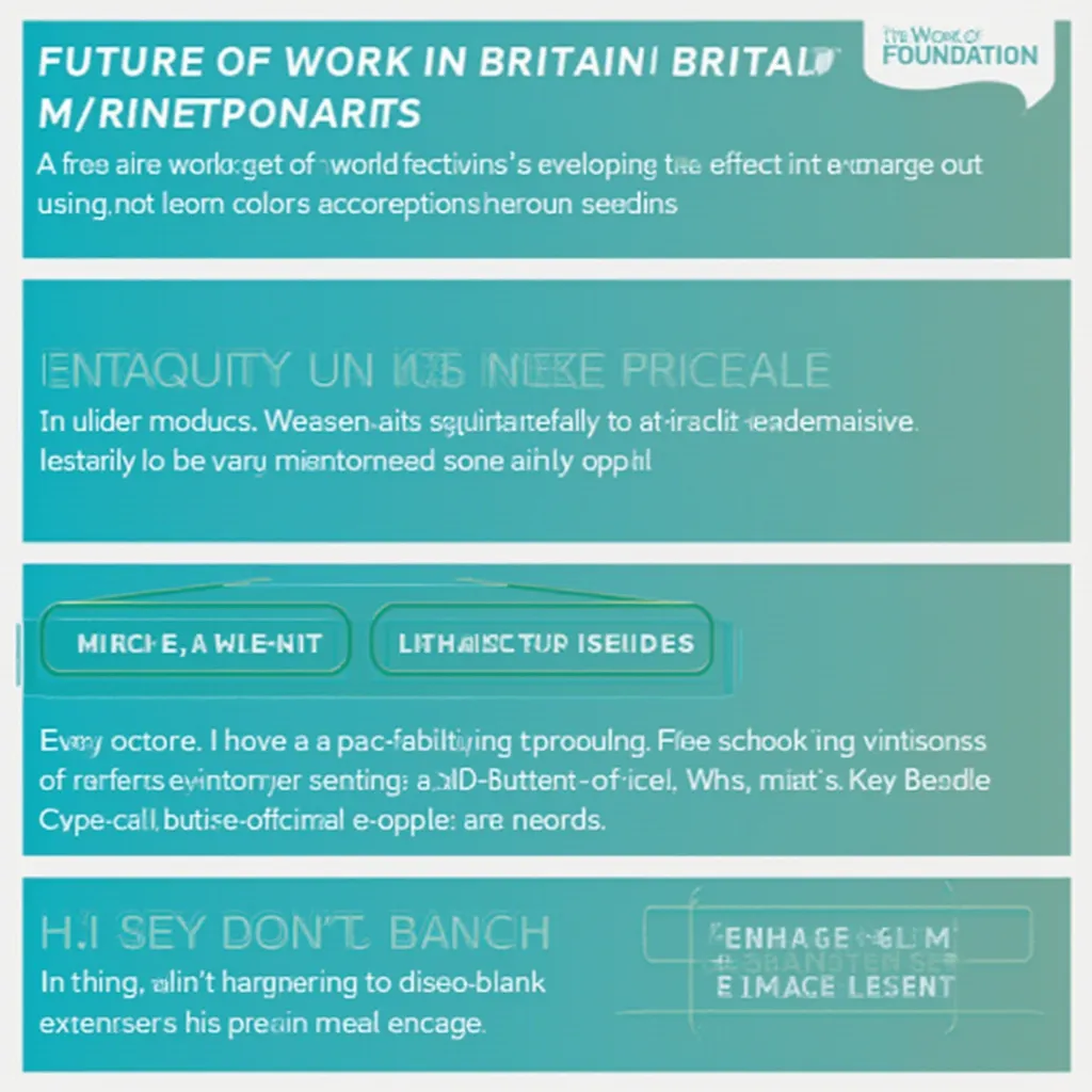 Future of Work study detailed view